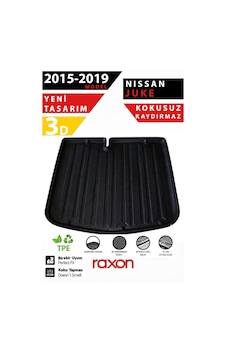 Nissan Juke 2015 2019 Üst Bagaj Havuzu 3d Özel Kalıp Su Geçirmez Kaymaz