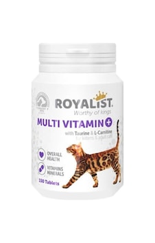 Multivitamin Kediler Için Mineral Katkılı Genel Sağlık Destekleyici Tablet 150 Adet Multivitamin Kediler Için Mineral Katkılı Genel Sağlık Destekleyici Tablet 150 Adet