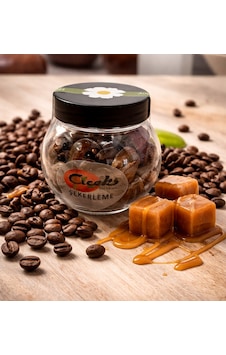 Çiçek Şekerleme Kahve-karamelli Akide Şekeri -100 Gr