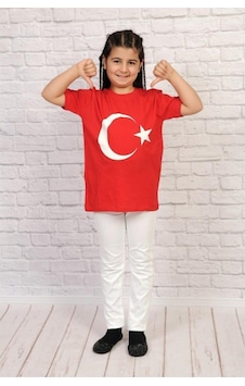 Alm Ay Yıldız Bayrak T-1 KIrmızı