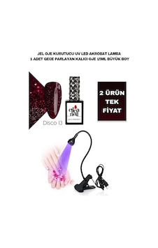 Akrobat Lamba Ve Disco Gece Parlayan Kalıcı Oje 13 15 Ml Diğer Akrobat Lamba Ve Disco Gece Parlayan Kalıcı Oje 13 15 Ml Diğer
