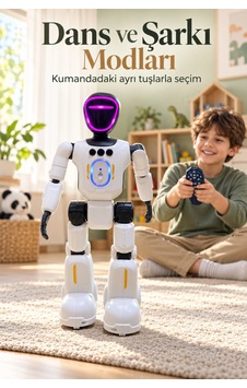 Zenvia Hareket Sensörlü Robot Oyuncak Elle Yönlendirme Özellikli Znv2026 Zenvia Hareket Sensörlü Robot Oyuncak Elle Yönlendirme Özellikli Znv2026