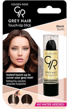 Golden Rose Gray Hair Beyaz Kapatıcı Saç Ruju 01 Siyah Golden Rose Gray Hair Beyaz Kapatıcı Saç Ruju 01 Siyah