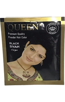 Queen Hint Kınası Siyah 6'Lı