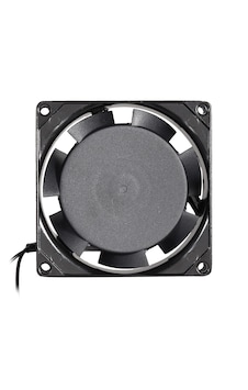 90x90x25mm 220 Volt 0.1 Amper Ac Fan 2 Kablo Çıkışlı Metal Kasa