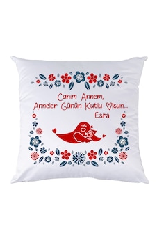 Anneme Mesajım Var Hediye Yastık Anneme Mesajım Var Hediye Yastık