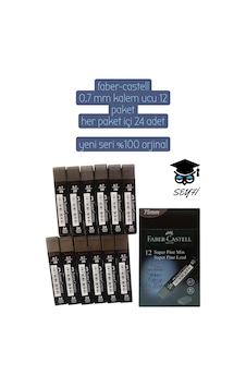 0.7 Mm Kalem Ucu 12 Paket Her Paket İçi 24 Adet Yeni Seri %100 Orjinal Çok Renkli 0.7 Mm Kalem Ucu 12 Paket Her Paket İçi 24 Adet Yeni Seri %100 Orjinal Çok Renkli