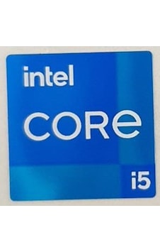 OEM intel CORE i5 11.ci ve 12.ci Nesil Sticker Etiket D82