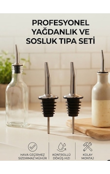 Mucit Home 2 Adet Şişe Ucu Servis Aparatı Yağdanlık Tıpa Tapa Mantar Bar Restaurant Otel İçin Renkli Mucit Home 2 Adet Şişe Ucu Servis Aparatı Yağdanlık Tıpa Tapa Mantar Bar Restaurant Otel İçin Renkli