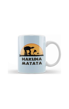 Hakuna Matata 01 Kupa Bardak Porselen No1666 Karışık
