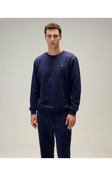 Ellesse Pamuklu Lacivert Erkek Sweatshirt 5wm3579 Ellesse Pamuklu Lacivert Erkek Sweatshirt 5wm3579