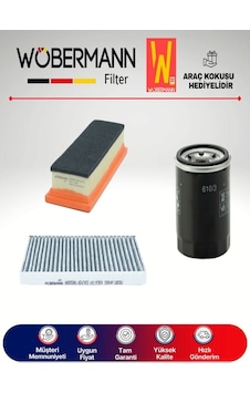 Wöbermann Fiat Albea 1.4 Filtre Bakım Seti 2005-2011 3K Wöbermann Fiat Albea 1.4 Filtre Bakım Seti 2005-2011 3K