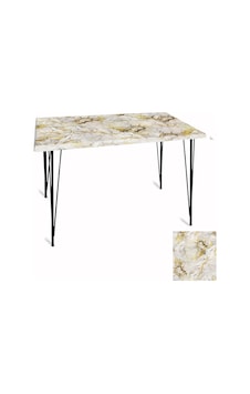Premıum Mutfak Masası 70x120 Esb Werzalit, Wermodin Ve Allzalit Tabla - Gold Çok Renkli