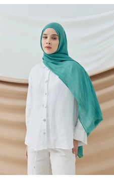 Deserto Fashion Bambu Şal Düz Renk-3574 Turkuaz Deserto Fashion Bambu Şal Düz Renk-3574 Turkuaz