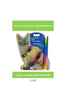 Ayarlanabilir Multicolor Kedi Tasması 120cm Ayarlanabilir Multicolor Kedi Tasması 120cm