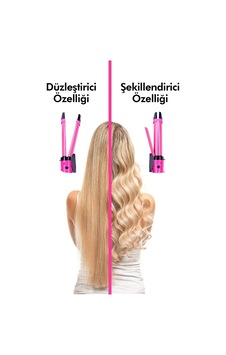 Saç Şekillendirici Düzleştirici Çok Renkli