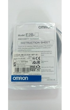 Omron Endüktif Sensör E2B-M12Ls04-Wp-B1 2M Omron Endüktif Sensör E2B-M12Ls04-Wp-B1 2M