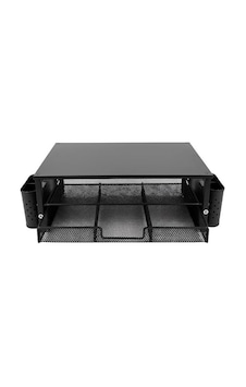 Tr Siyah Ahşap Üst Tablalı Metal Mesh Monitör Yükseltici Stand Çekmeceli Kalemlikli Masaüstü Organizer 9214 Tr Siyah Ahşap Üst Tablalı Metal Mesh Monitör Yükseltici Stand Çekmeceli Kalemlikli Masaüstü Organizer 9214