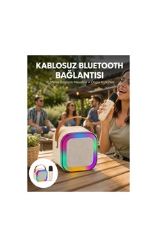 Mulvxkrg Krg02 Karaoke Mikrofon Hoparlör Seti 6 Saat Kullanım Süresi Yeni Nesil Mulvix