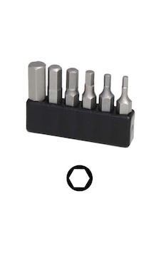 Narex 857600 1/4'' 30 Mm Allen Bits Uç Seti 6 Parça Narex 857600 1/4'' 30 Mm Allen Bits Uç Seti 6 Parça