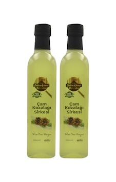 Çam Kozalağı Sirkesi 2x500ml Katkı Maddesi Içermeyen 100% Doğal Fermente Çam Kozalağı Sirkesi 2x500ml Katkı Maddesi Içermeyen 100% Doğal Fermente