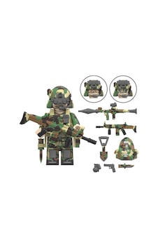 Ww2 Military Mini Figür Ksk Special Forces W-027 Ww2 Military Mini Figür Ksk Special Forces W-027