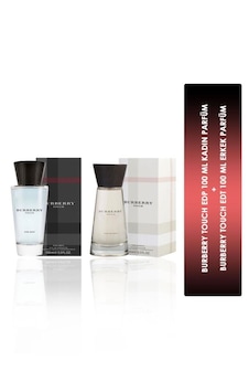 Burberry Touch Erkek Parfüm EDT 100 ML + Burberry Touch Kadın Parfüm EDP 100 ML Burberry Touch Erkek Parfüm EDT 100 ML + Burberry Touch Kadın Parfüm EDP 100 ML