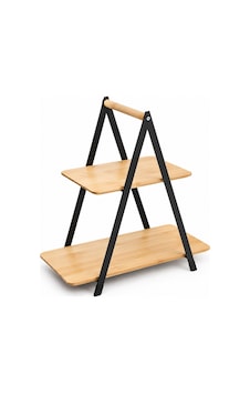 2 Katlı Bambu Sunum 16x26,5x34 Açık Kahverengi 2 Katlı Bambu Sunum 16x26,5x34 Açık Kahverengi