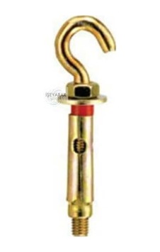 2 Adet M 8x60 Açık Vidalı Kancalı Çelik Dübel Diğer 2 Adet M 8x60 Açık Vidalı Kancalı Çelik Dübel Diğer