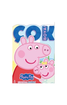 Doğan Çocuk Peppa Pig Ve Evie - Çok Boya Çıkartmalı Dev Boyama Kitabı Doğan Çocuk Peppa Pig Ve Evie - Çok Boya Çıkartmalı Dev Boyama Kitabı