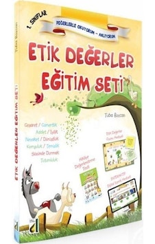Mercankitap-1. Sınıflar Etik Değerler Eğitim Seti ( 10 Kitap+Hds) / Tuba B... Mercankitap-1. Sınıflar Etik Değerler Eğitim Seti ( 10 Kitap+Hds) / Tuba B...