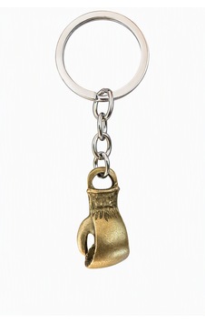 Waves And Pebbles Bronz Boks Eldiveni Anahtarlık