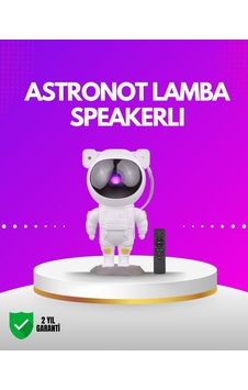 Northcity Bluetooth Sesli Projeksiyon Cihazı - Astronot Tasarım Nebula Yıldız Lambası Northcity Bluetooth Sesli Projeksiyon Cihazı - Astronot Tasarım Nebula Yıldız Lambası
