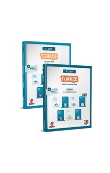 3d 2026 6. Sınıf Türkçe Ek Sınıf İçi Etkinlik Kitabı + Çalışma Kitabı 2 Kitap 3d 2026 6. Sınıf Türkçe Ek Sınıf İçi Etkinlik Kitabı + Çalışma Kitabı 2 Kitap