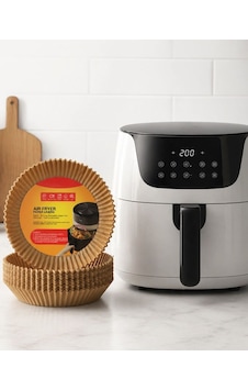 100 Adet Airfryer Kağıdı Su Geçirmez Yağ Tutmaz Pişirme Altlığı 100 Adet Airfryer Kağıdı Su Geçirmez Yağ Tutmaz Pişirme Altlığı