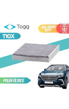 Togg T10x Karbonlu Polen Kabin Klima Filtresi Togg T10x Karbonlu Polen Kabin Klima Filtresi