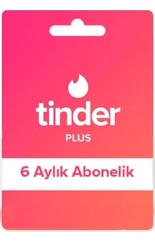 6 Aylık Tinder Plus Kodu - Mega Paket 6 Aylık Tinder Plus Kodu - Mega Paket