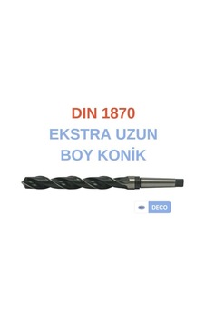 Deco Dın1870 Ekstra Uzun Boy Konik Matkap Ucu - 50x405x605mm Mm Deco Dın1870 Ekstra Uzun Boy Konik Matkap Ucu - 50x405x605mm Mm