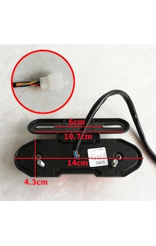 Ebike,elektrikli Bisiklet Arka Stop 12v Ledli Sinyal Özellikli Ebike,elektrikli Bisiklet Arka Stop 12v Ledli Sinyal Özellikli