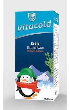 Vitacold Bitkisel Kekik Şurup 100 ML