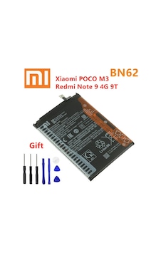 Xiaomi Redmi 9T Pil Batarya Bn62 + Tamir Seti Xiaomi Redmi 9T Pil Batarya Bn62 + Tamir Seti