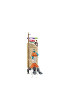 Kong Naturals Catnipli Balık Kedi Oltası Oyuncağı