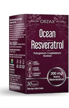 Ocean Resveratrol Takviye Edici Gıda 30 Kapsül Ocean Resveratrol Takviye Edici Gıda 30 Kapsül