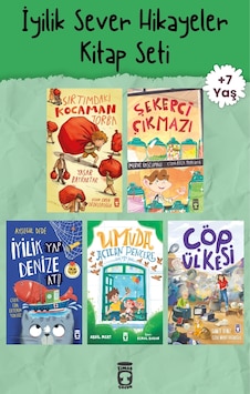 İyilik Sever Hikayeler 5 Kitap Set - Timaş Çocuk - 7-8 Yaş 2.-3. Sınıf - Sabır Empati Ve Sorumluluk - Umutlu Kitaplar İyilik Sever Hikayeler 5 Kitap Set - Timaş Çocuk - 7-8 Yaş 2.-3. Sınıf - Sabır Empati Ve Sorumluluk - Umutlu Kitaplar