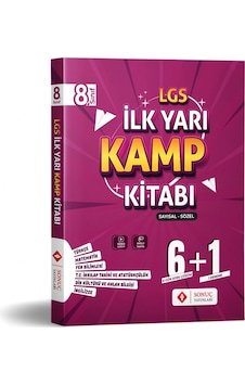 Sonuç Yayınları Lgs 8. Sınıf İlk Yarı Kamp Kitabı Sayısal Sözel Sonuç Yayınları Lgs 8. Sınıf İlk Yarı Kamp Kitabı Sayısal Sözel