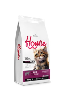 Homie Düşük Tahıllı Kuzu Etli Yavru ve Anne Kedi Maması 2750 G Homie Düşük Tahıllı Kuzu Etli Yavru ve Anne Kedi Maması 2750 G