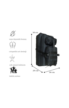 Lightinghm Konfor Serisi Ortopedik Askeri Taktik Dağcı Kamp Sırt Çanta 65 Lt Lightinghm Konfor Serisi Ortopedik Askeri Taktik Dağcı Kamp Sırt Çanta 65 Lt