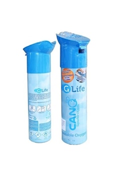 Glife Can O2 Taşınabilir Sprey 200 Nefeslik Oksijen Tüpü x 2 Glife Can O2 Taşınabilir Sprey 200 Nefeslik Oksijen Tüpü x 2
