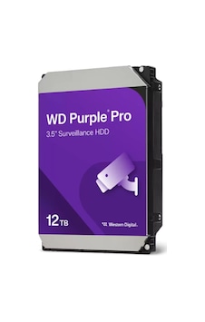 12 Tb Wd 3.5 Purple Sata3 72000rpm 256mb 7/24 Guvenlık Wd122purp 3 Yıl Resmı Dıst Garantı