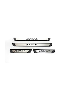 Hyundai Kona Krom İç Kapı Eşiği 4 Prç Hyundai Kona Krom İç Kapı Eşiği 4 Prç